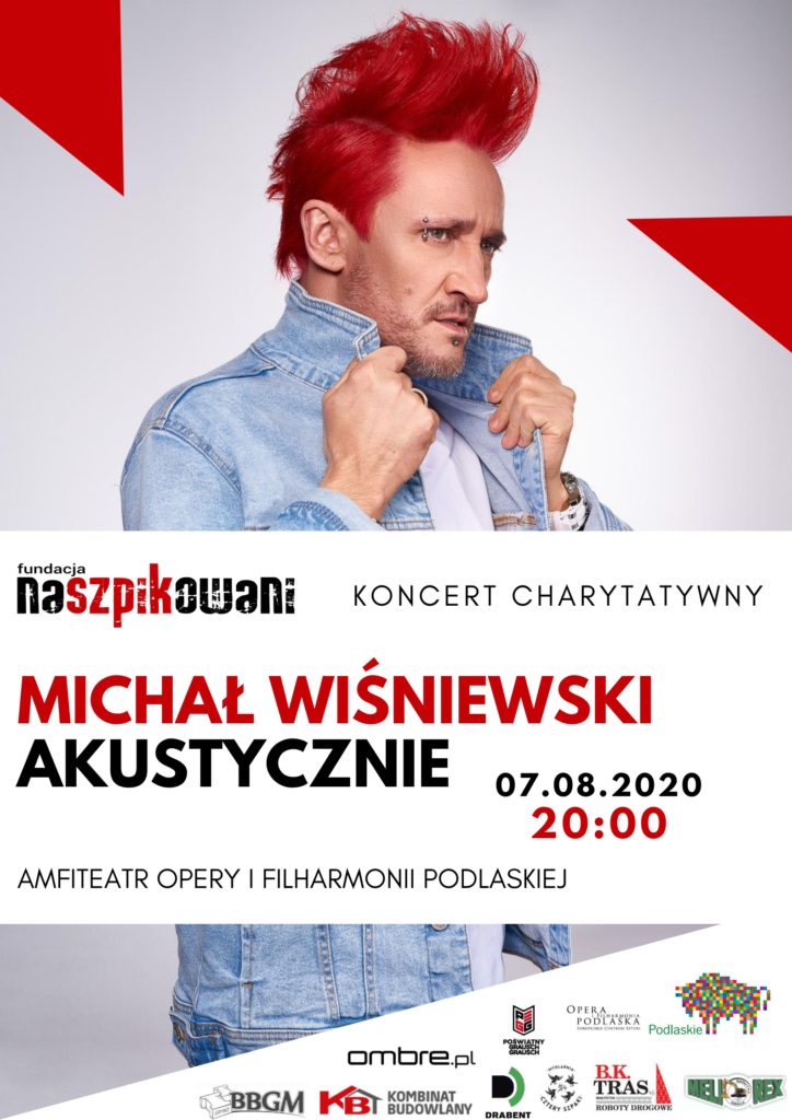 Koncert Charytatywny Michał Wiśniewski – Akustycznie dla Fundacja Naszpikowani