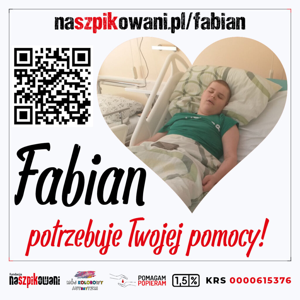 Fabian potrzebuje Twojej pomocy!