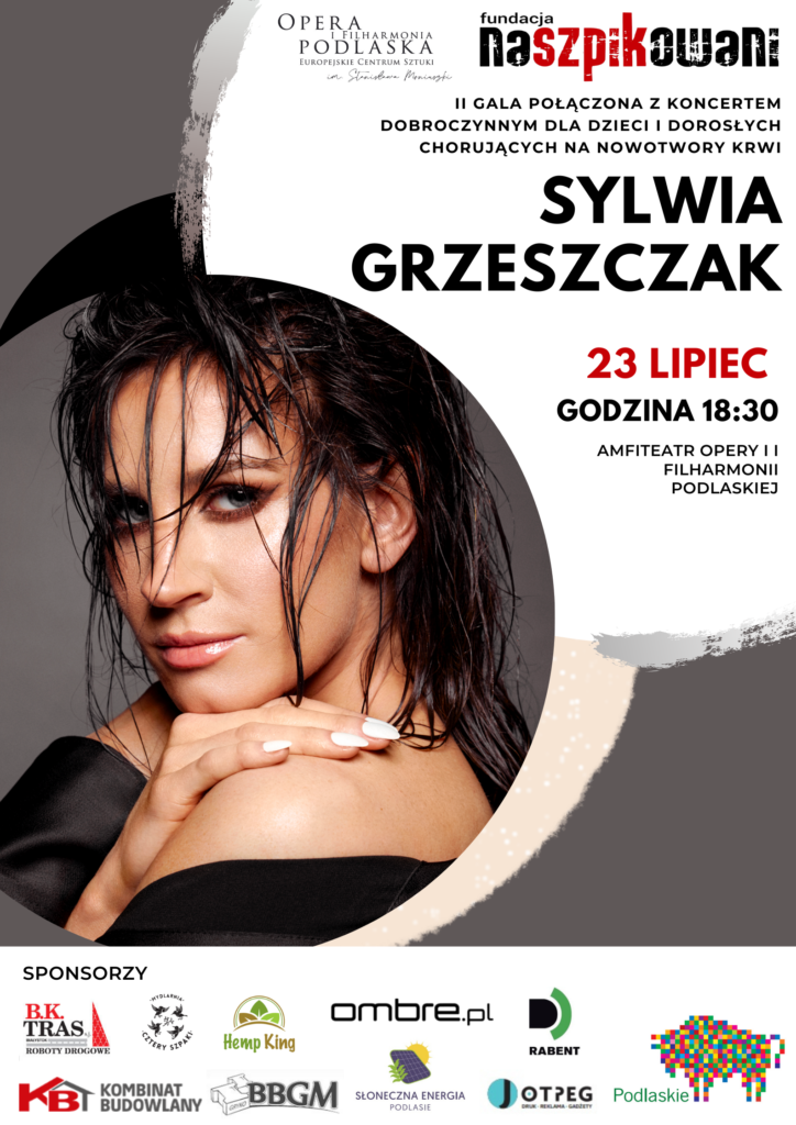 Koncert dobroczynny Sylwia Grzeszczak już niebawem!